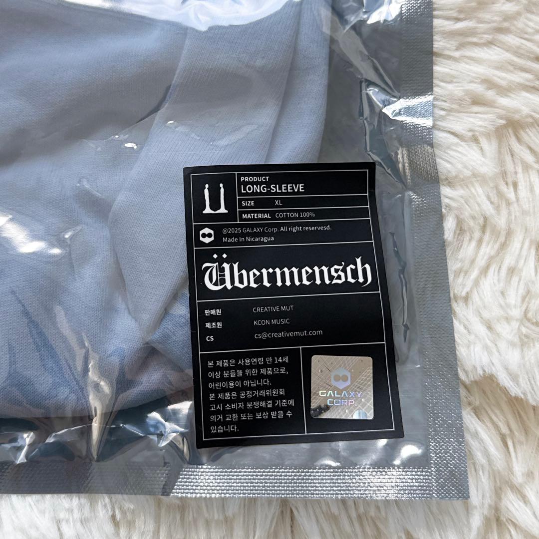 G-DRAGON ジヨン Übermensch 展示会 ロンT ホワイトXL ①