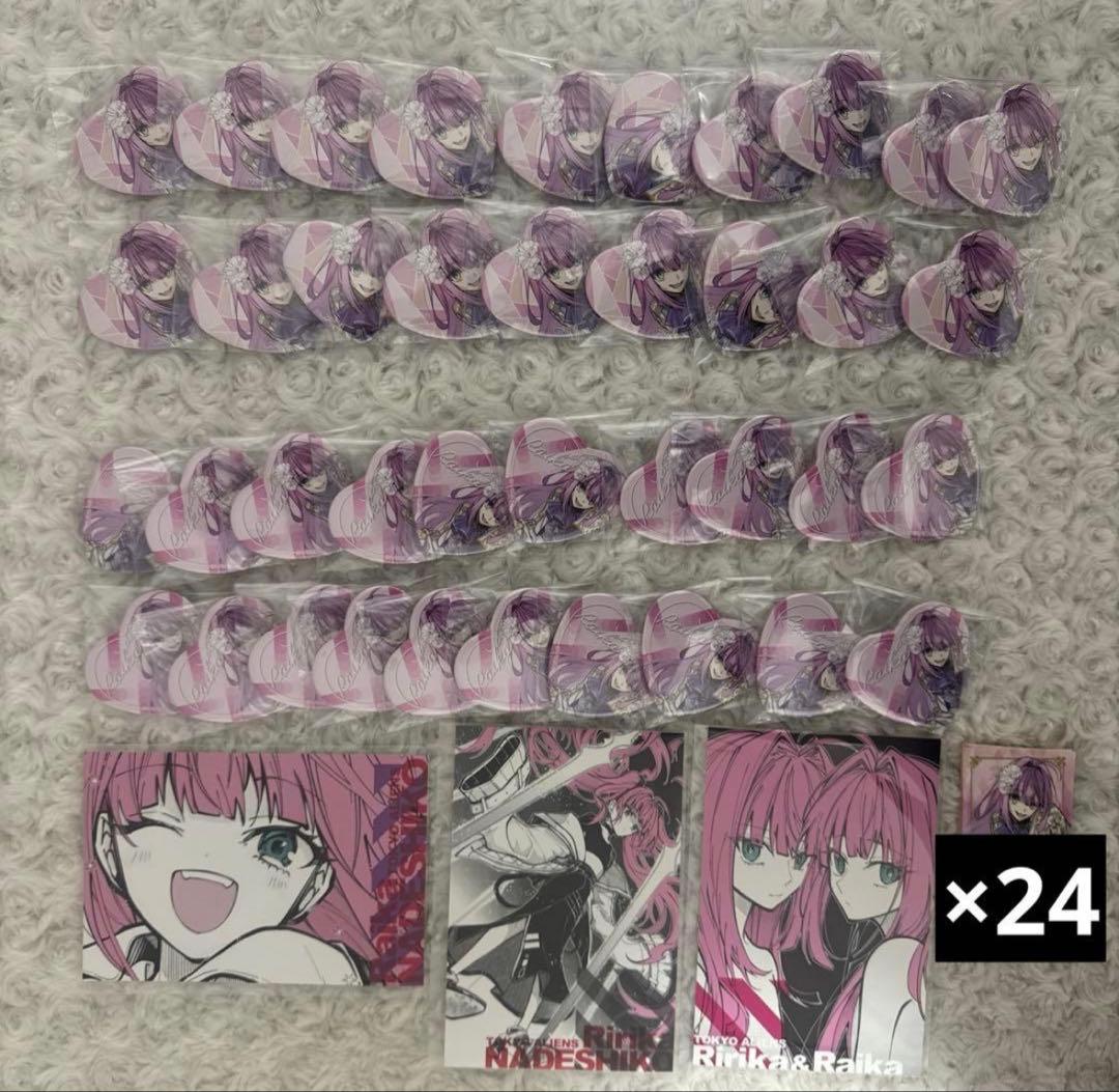 東京エイリアンズ 撫子ライカ ドレスアップ 缶バッジ