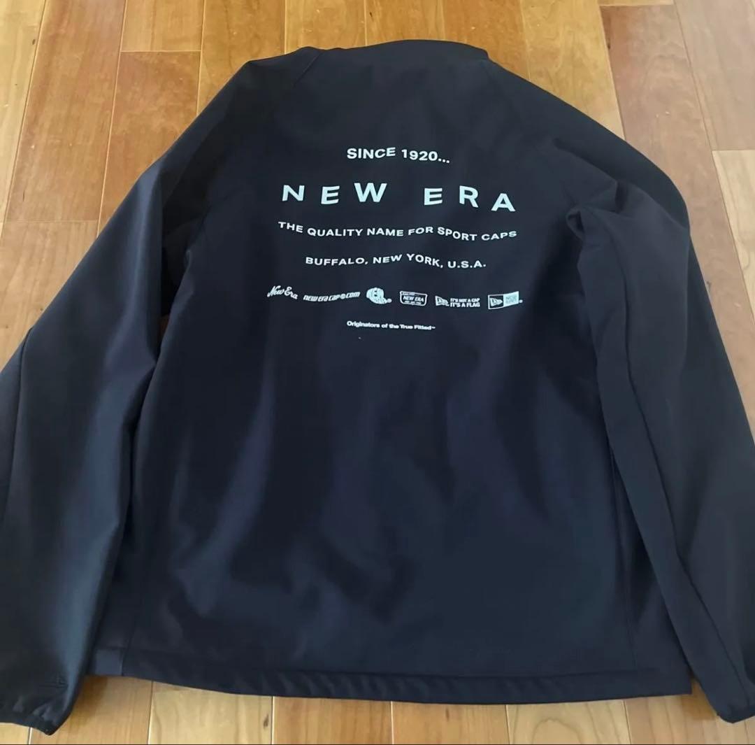 NEW ERA ニューエラゴルフM シェルジャケット アーカイブロゴ ブラック