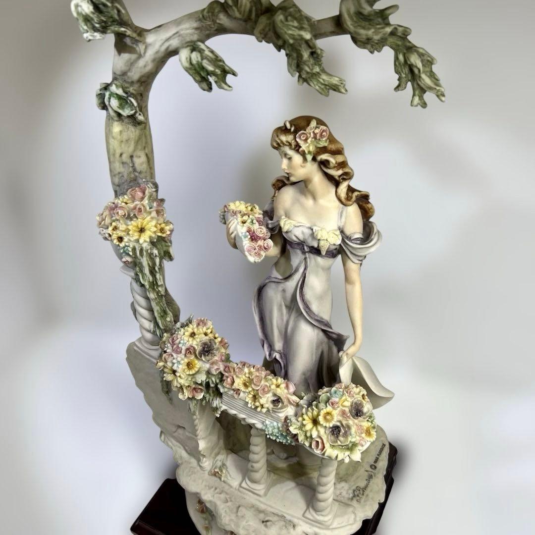 ジョゼッペアルマーニ　フィギュリン　高さ約47㎝　東Y8-0114☆1Fトヒチサ