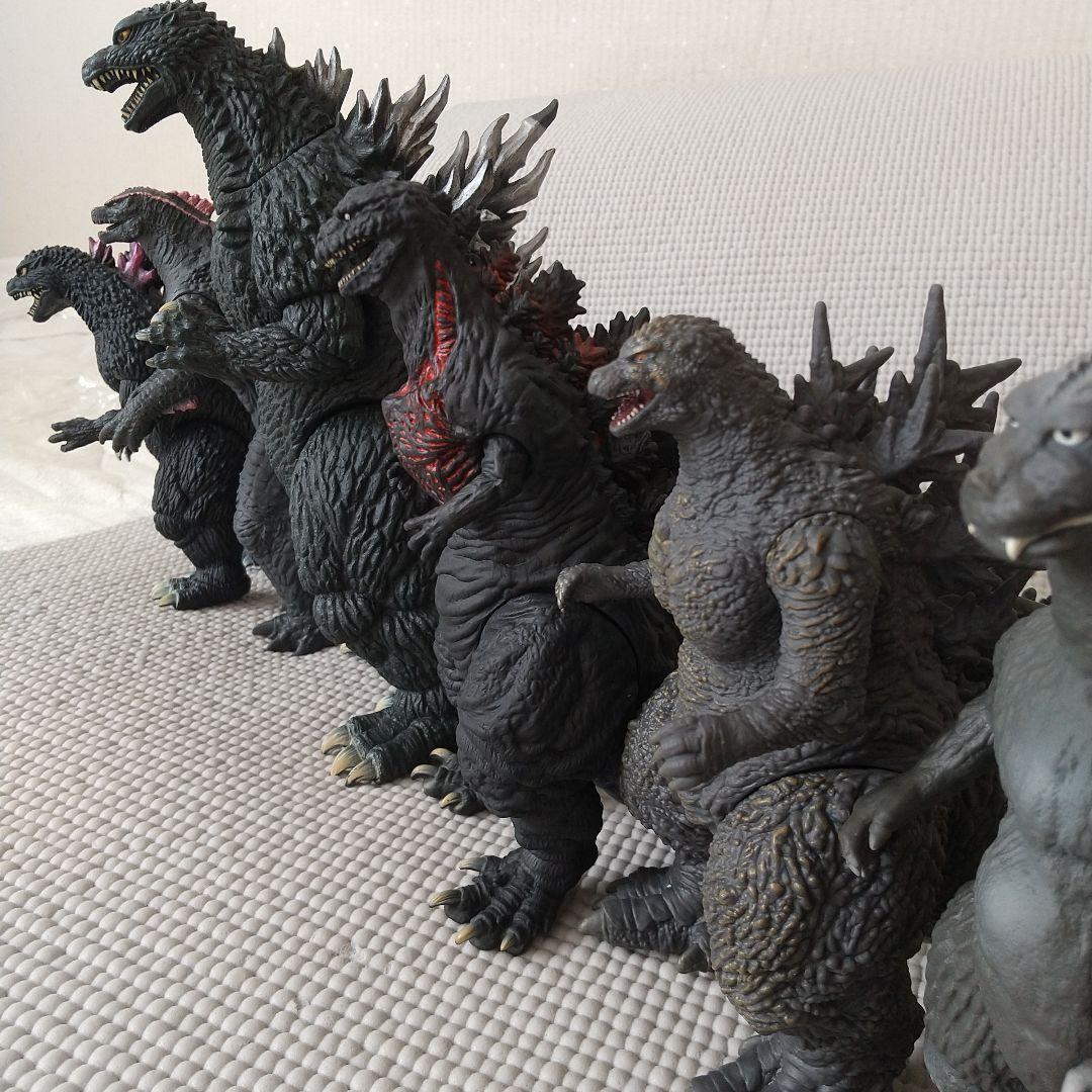 ゴジラ７体〈新旧対決/ピンク/巨大異形〉逆襲・-1.0・ミレ・アメ・SOS・シン