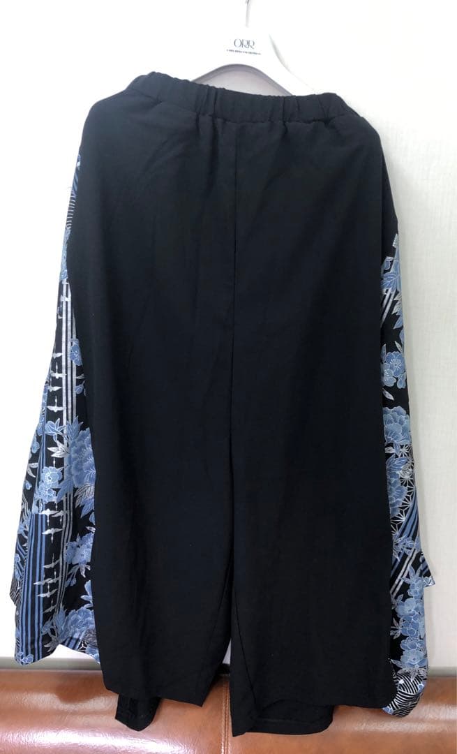 Deorart(ディオラート)和柄切り替え着流し3点セット