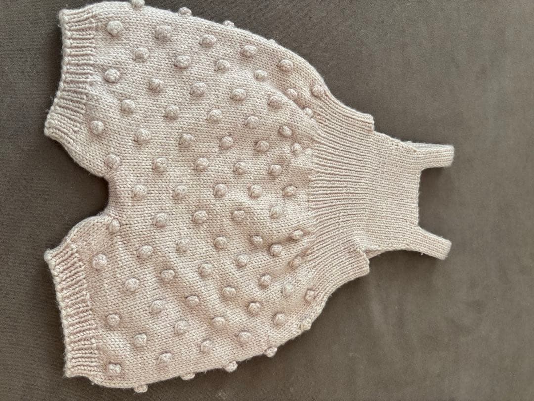 Misha & Puff ポンポン付きロンパース 6-12m