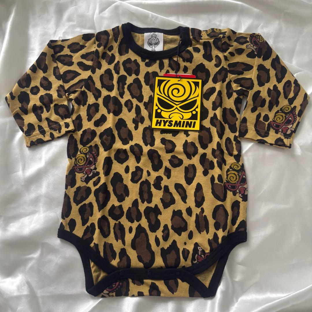 HYSTERIC MINI ヒョウ柄ロンパース 70cm