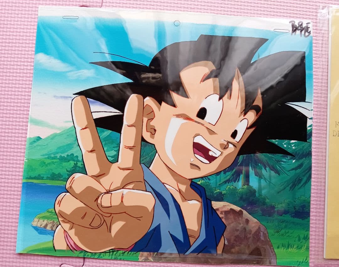 【セル画　作画記録】DRAGONBALL GT（ドラゴンボール）孫悟空