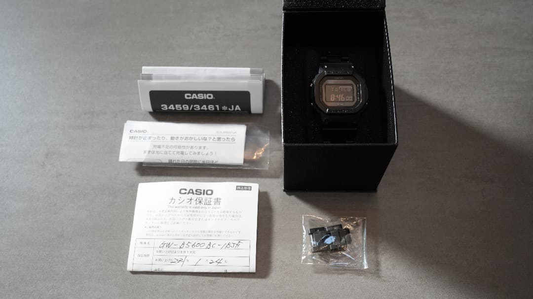 カシオ　CASIO G-SHOCK GW-B5600BC-1BJF