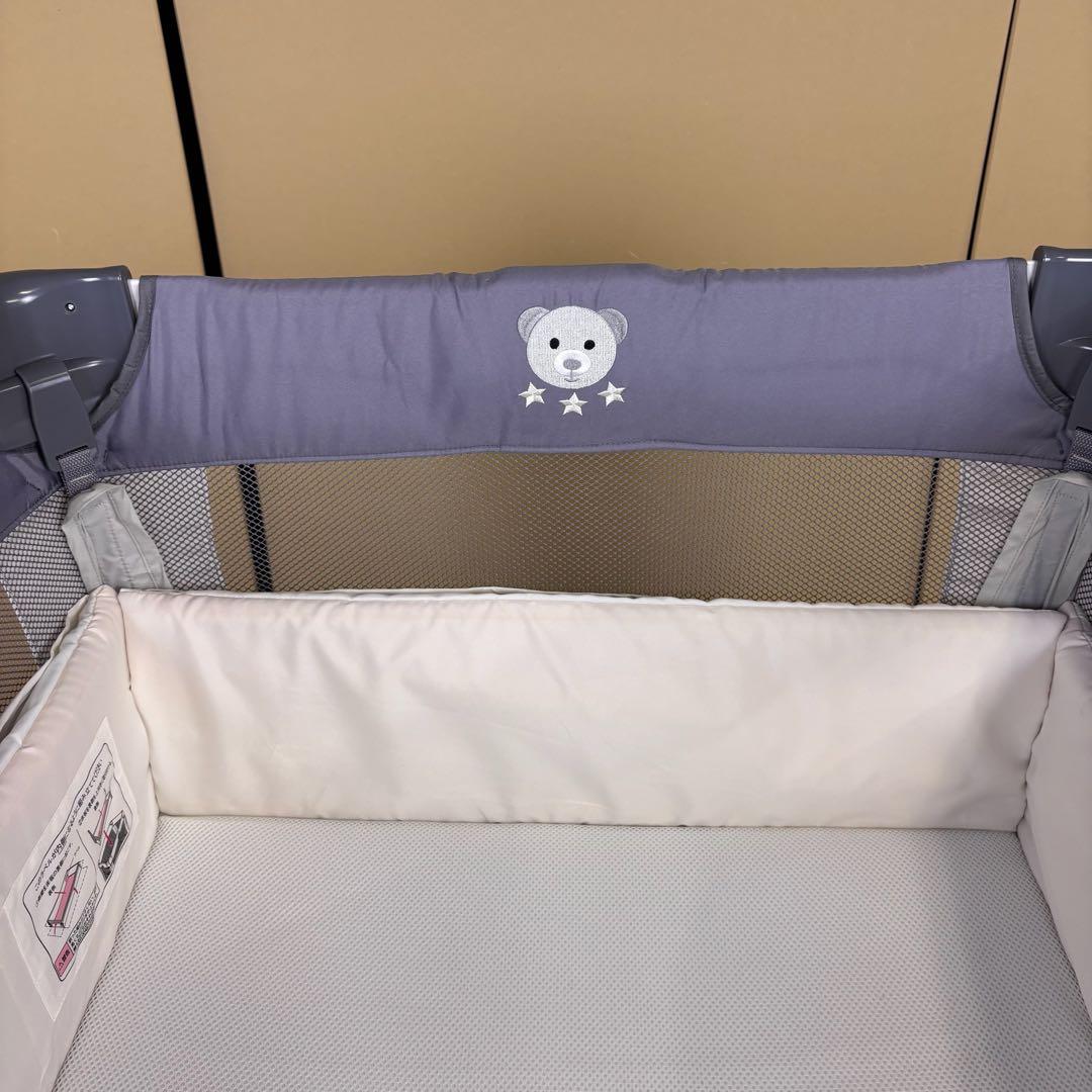 極上クリーニング済　☆美品☆　アップリカ　ココネル　エアー　AB　グレーベアー