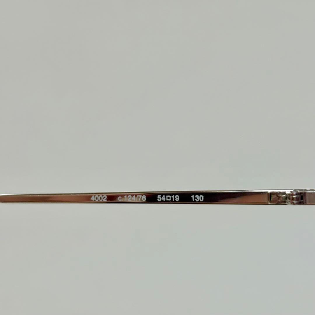 極美　CHANEL シャネル　パープル　リムレス　サングラス　アイウェア