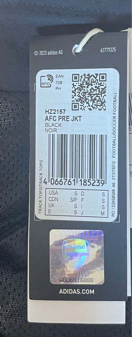 adidas アーセナル　トラックスーツ、プレゼンテーションジャケット、パンツ