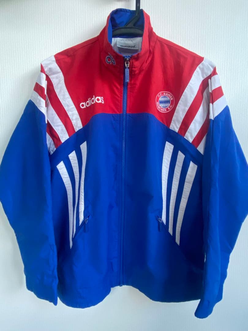バイエルンミュンヘン　アディダス　ナイロンジャケット　90s