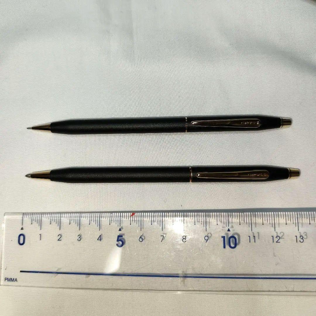 【未使用保管品】CROSS ボールペン シャープペンシルセット レザーケース付き