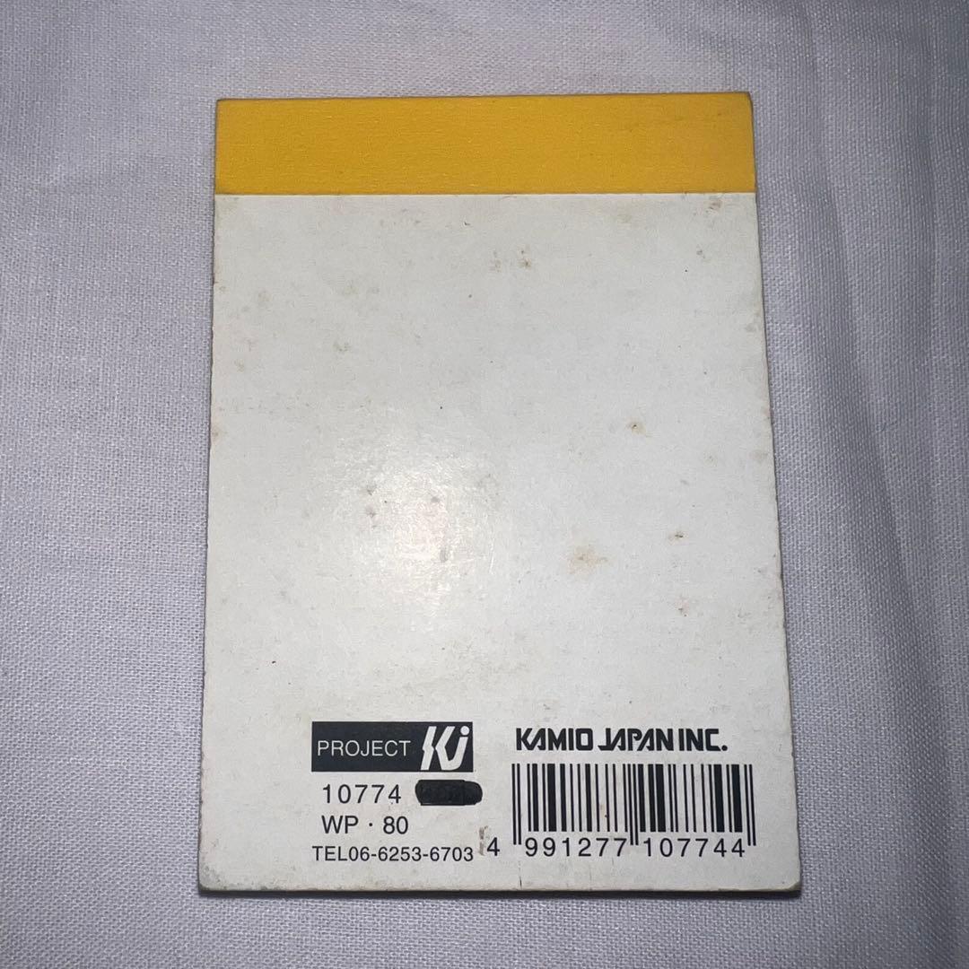 希少❤️ドクロ　ミニ　メモ帳　平成レトロ