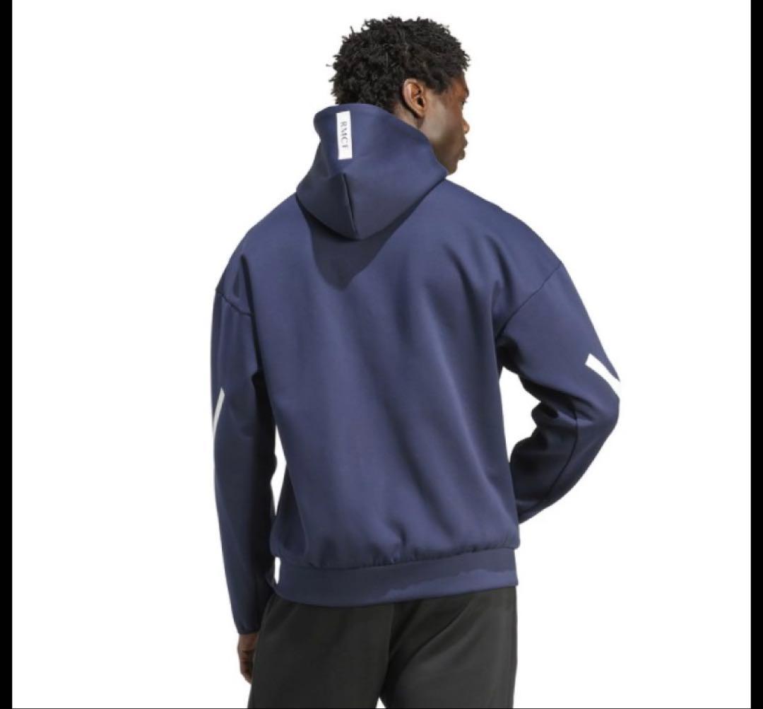 レアルマドリード 新品未使用 25-26 アンセムジャケット ネイビー 2XL