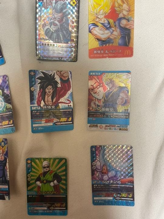 ドラゴンボールカードデータカードダス孫悟空3等