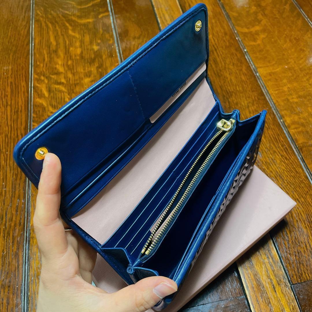 【泉】ミュウミュウ(miu miu)長財布　新品