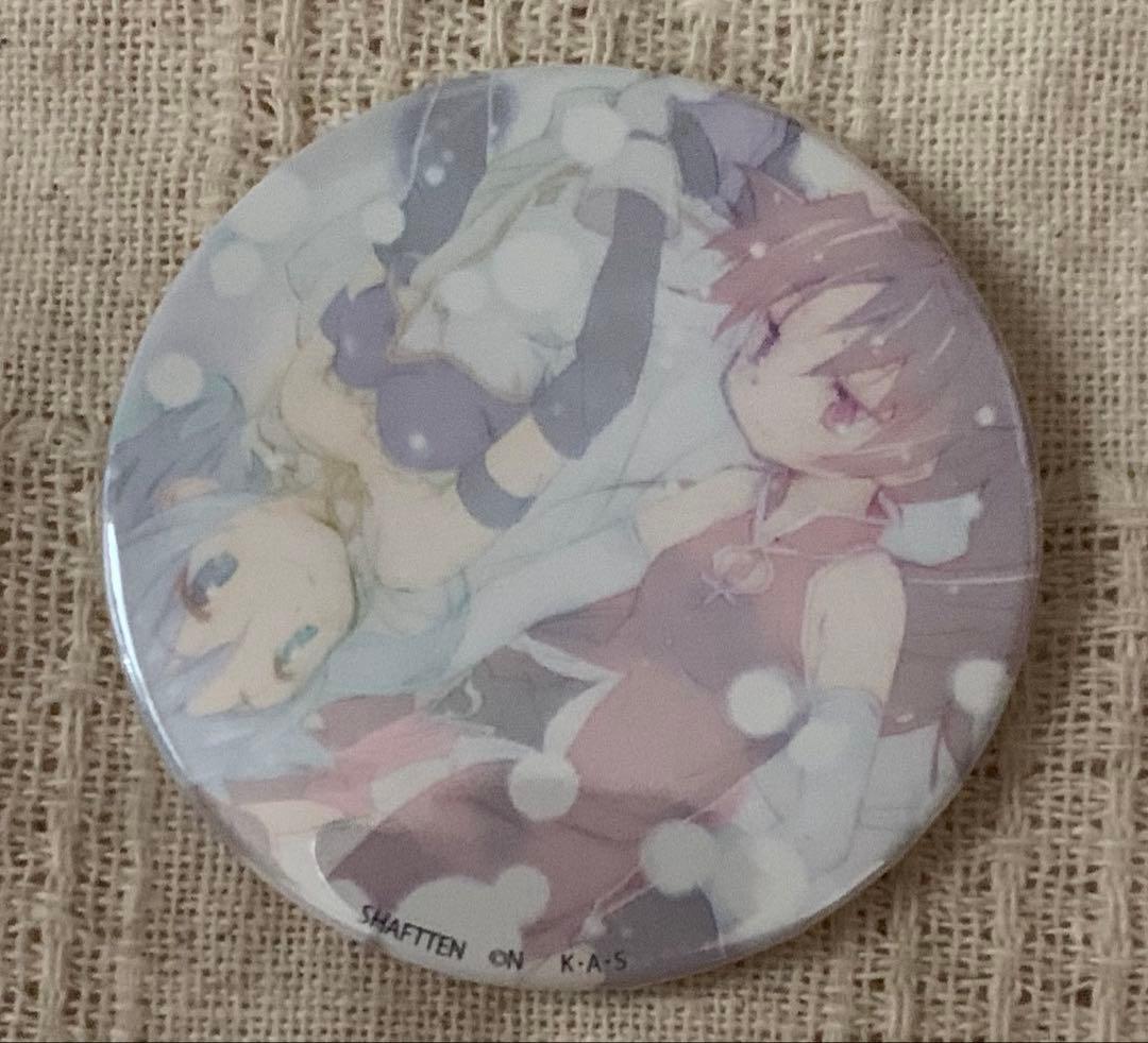 魔法少女まどか☆マギカ　SHAFTTEN 缶バッジ 美樹さやか & 佐倉杏子