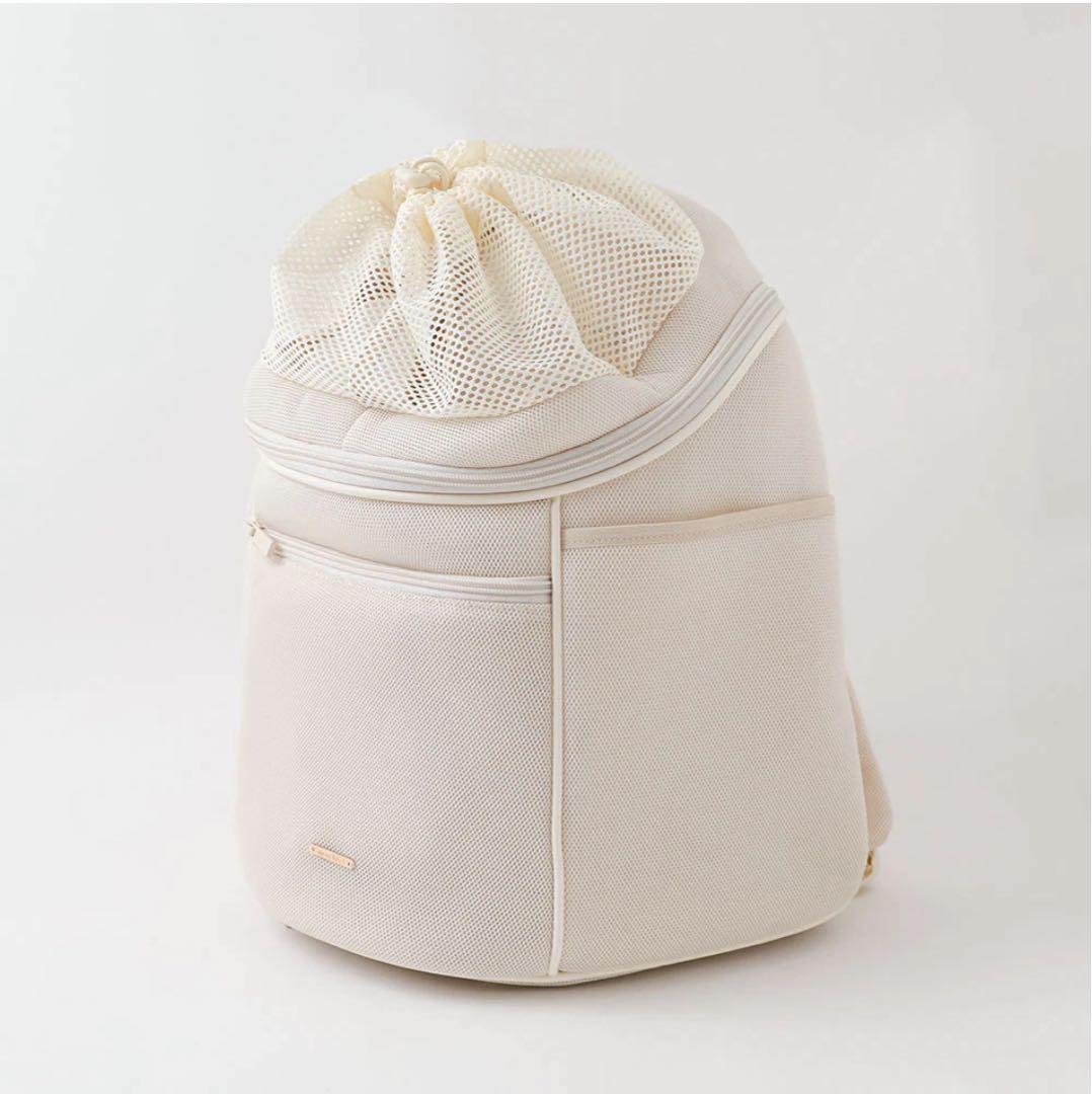 moncheri 軽量メッシュ巾着リュック(Mサイズ)
