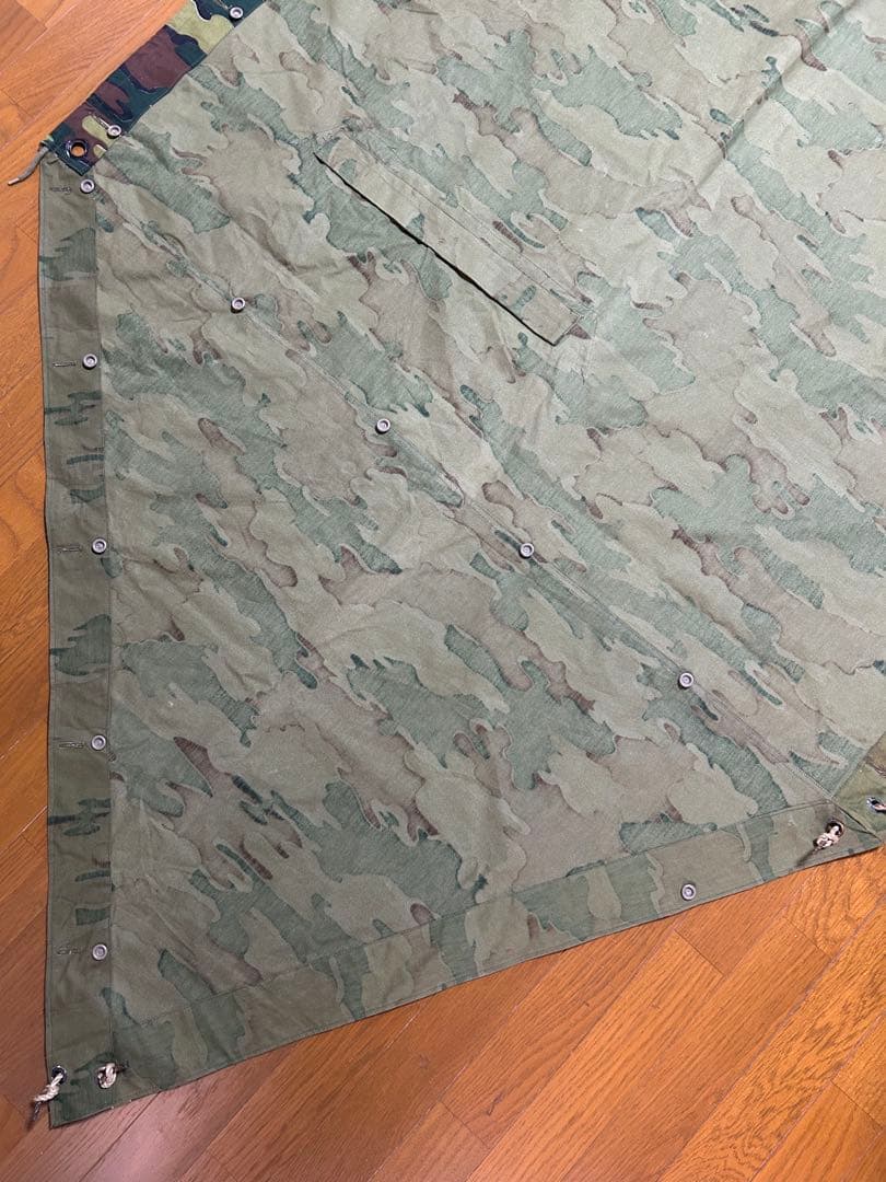 ベルギー軍幕 ジグソーカモ シェルターハーフ 2枚