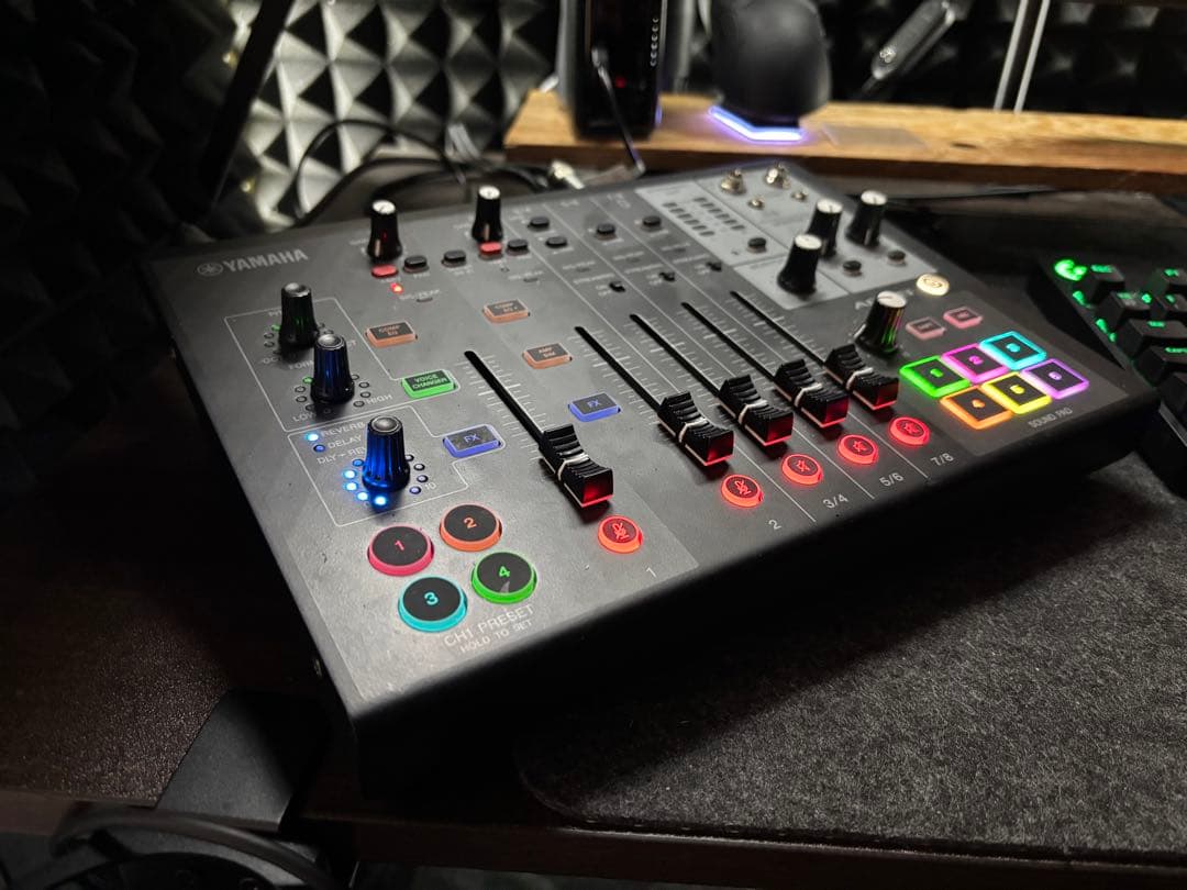 YAMAHA AG08 インターフェース