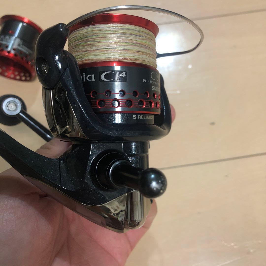 【最終値引】シマノ　08 Sephia CI4 C3000S 夢屋予備スプール付
