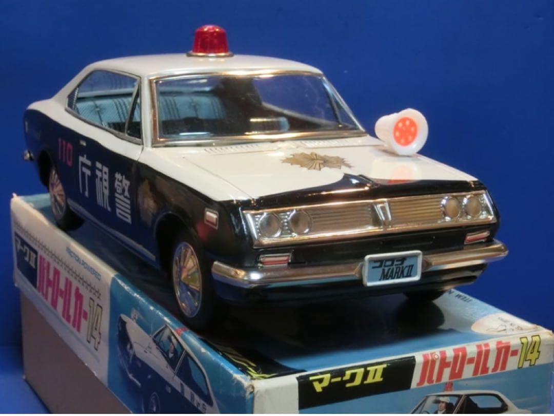激レア‼️米澤玩具1/13スケール 1970年トヨタコロナマークⅡパトロールカー