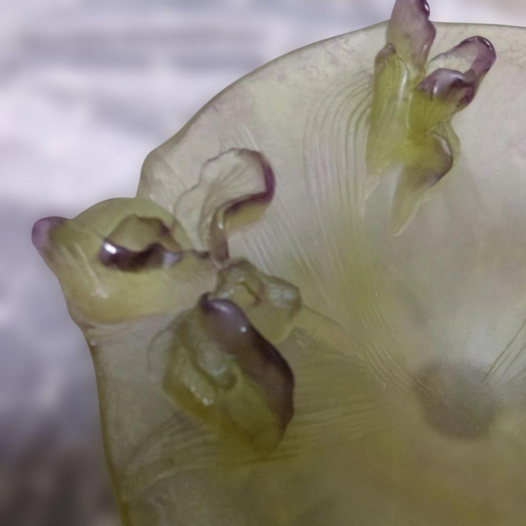 フランス　ドーム工房　 作品　アイリス