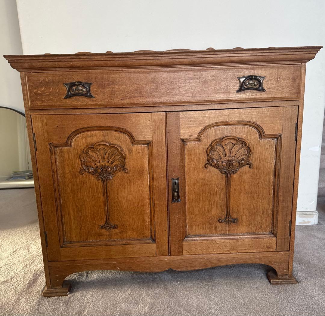 イギリス アンティーク家具 キャビネット