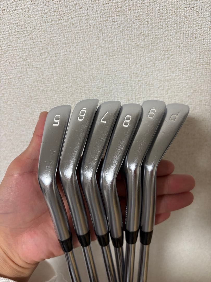 ミズノJPX923tour アイアン6本 P, 9, 8, 7, 6, 5