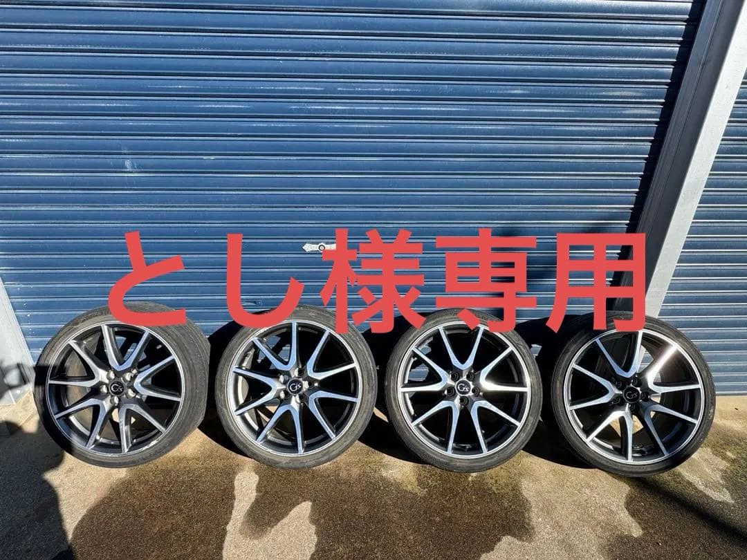 【とし】トヨタ純正30プリウス18インチ　G'Sホイール