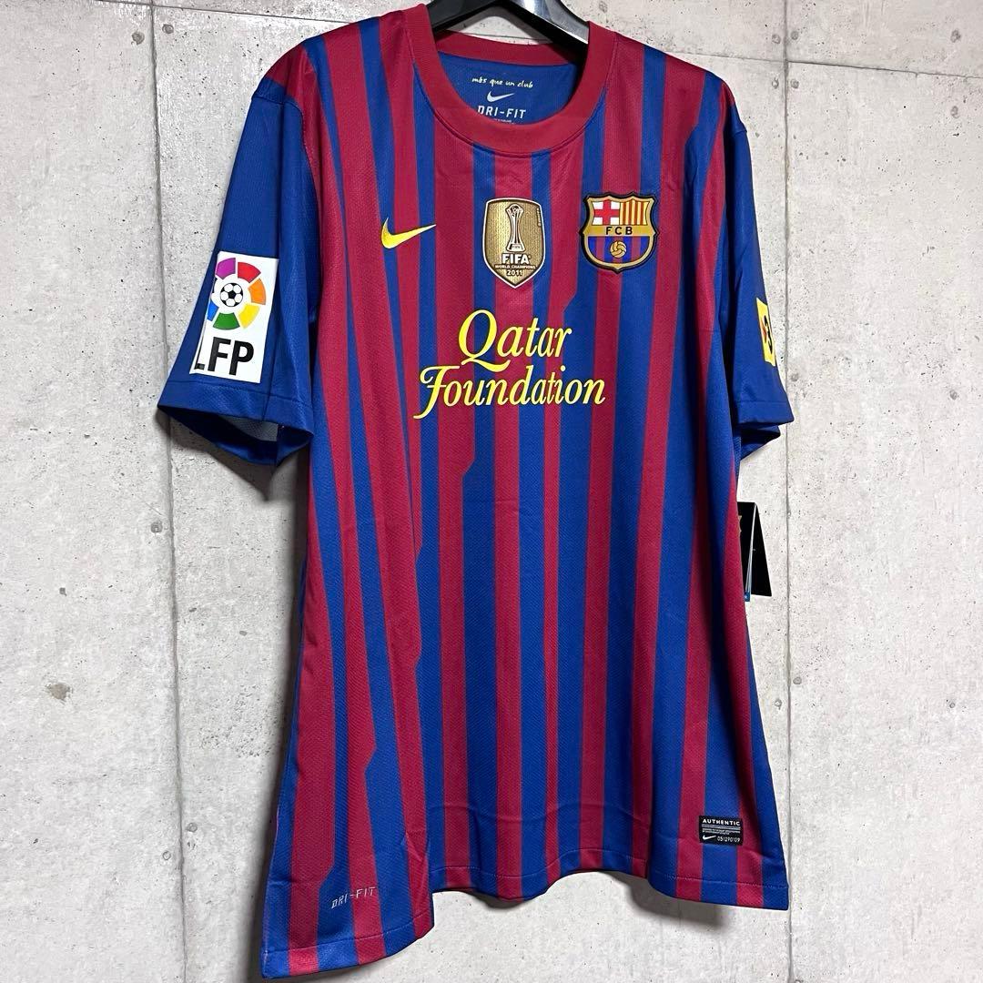 【新品/タグ付き】11/12 FCバルセロナ ♯10 メッシ【XLサイズ】ホーム