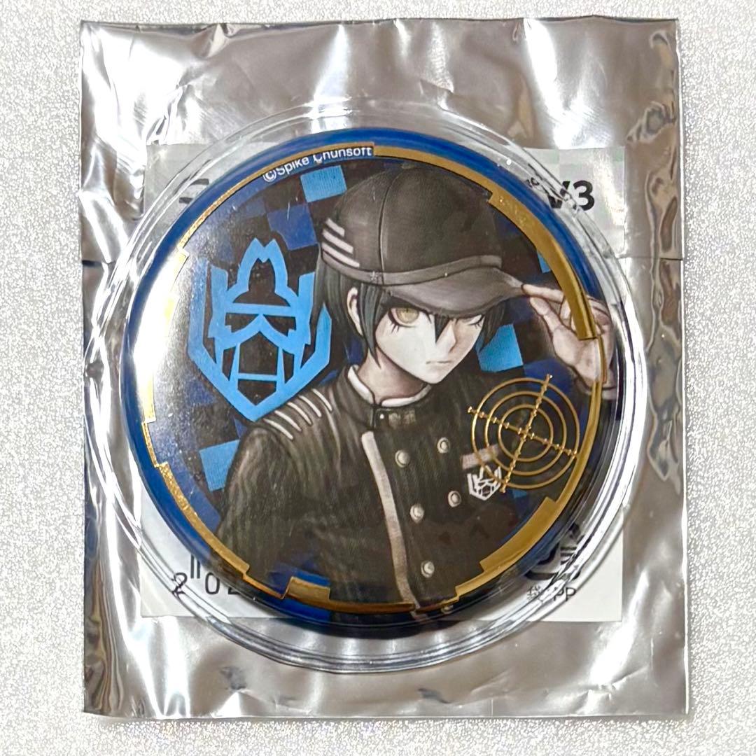 ダンガンロンパV3 最原終一 なぞともカフェ オリジナルカバー付き 缶バッジ