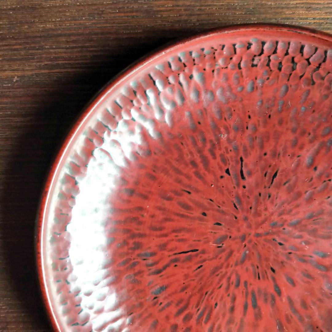 【なつ：2枚】博古堂　刀痕の美　銘々皿・菓子皿・茶托　③+④