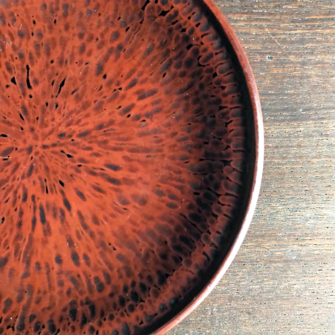 【なつ：2枚】博古堂　刀痕の美　銘々皿・菓子皿・茶托　③+④