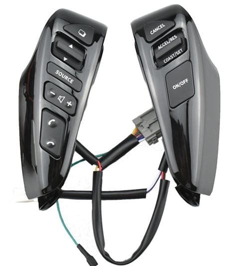 C26 セレナ ステアリングスイッチ ブラック【配線図付】 ステアリングリモコン