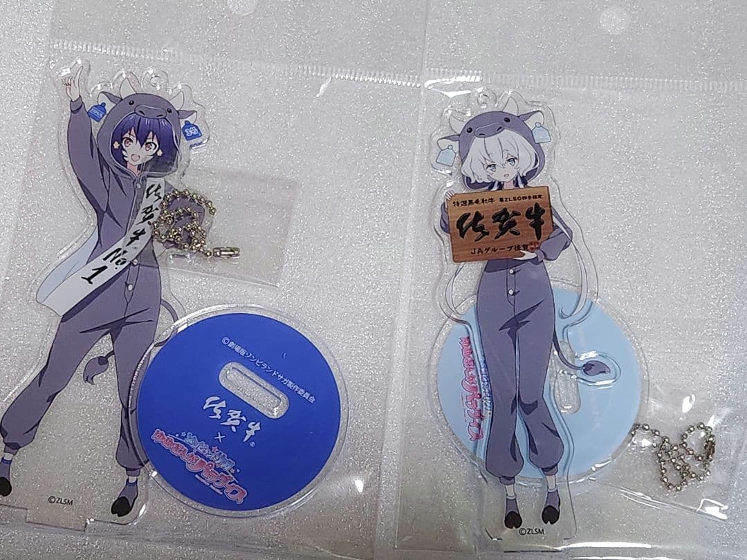 ゾンビランドサガ　佐賀牛　アクリルスタンド 水野愛　紺野純子