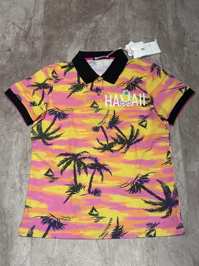 新品未使用品 マークアンドロナ ハワイ限定 ポロシャツ