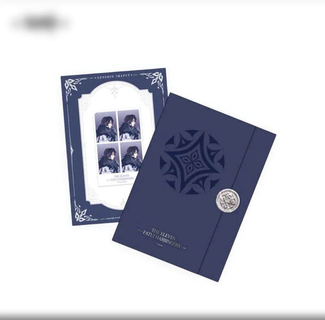 原神 霜痕と権焔 富者 パンタローネ フォトカード 特典 非売品 タオバオ 公式