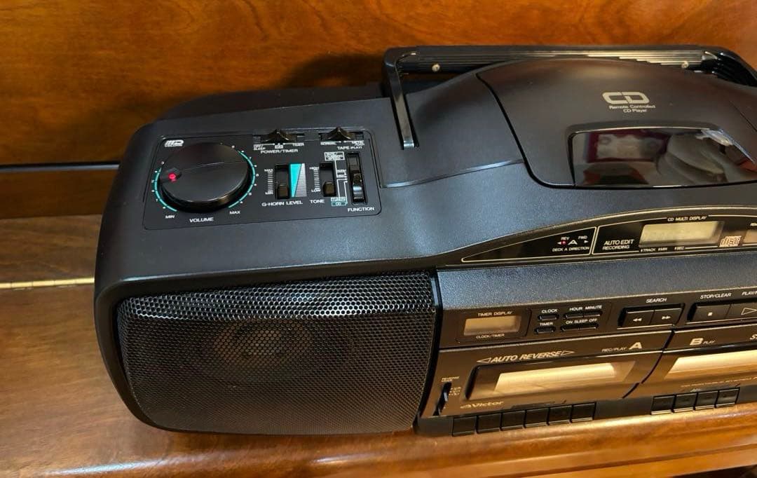 Victor RC-X55 ラジカセ：作動品