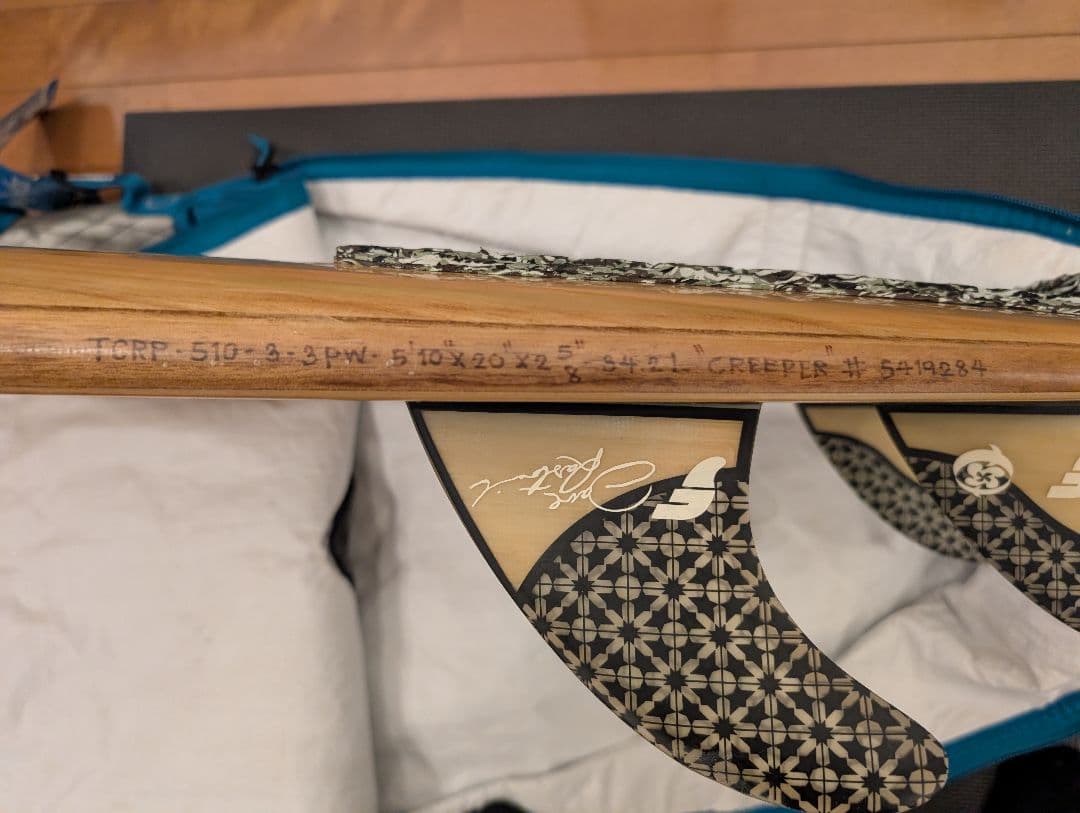 Firewire ウッド 5フィン　ロブマチャド　ショートボード　クリーパー