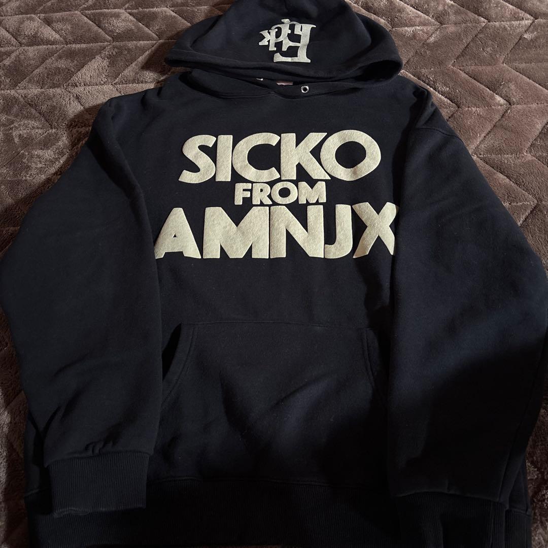 平本蓮　SICKO FROM AMNJX アマノジャク パーカー RIZIN
