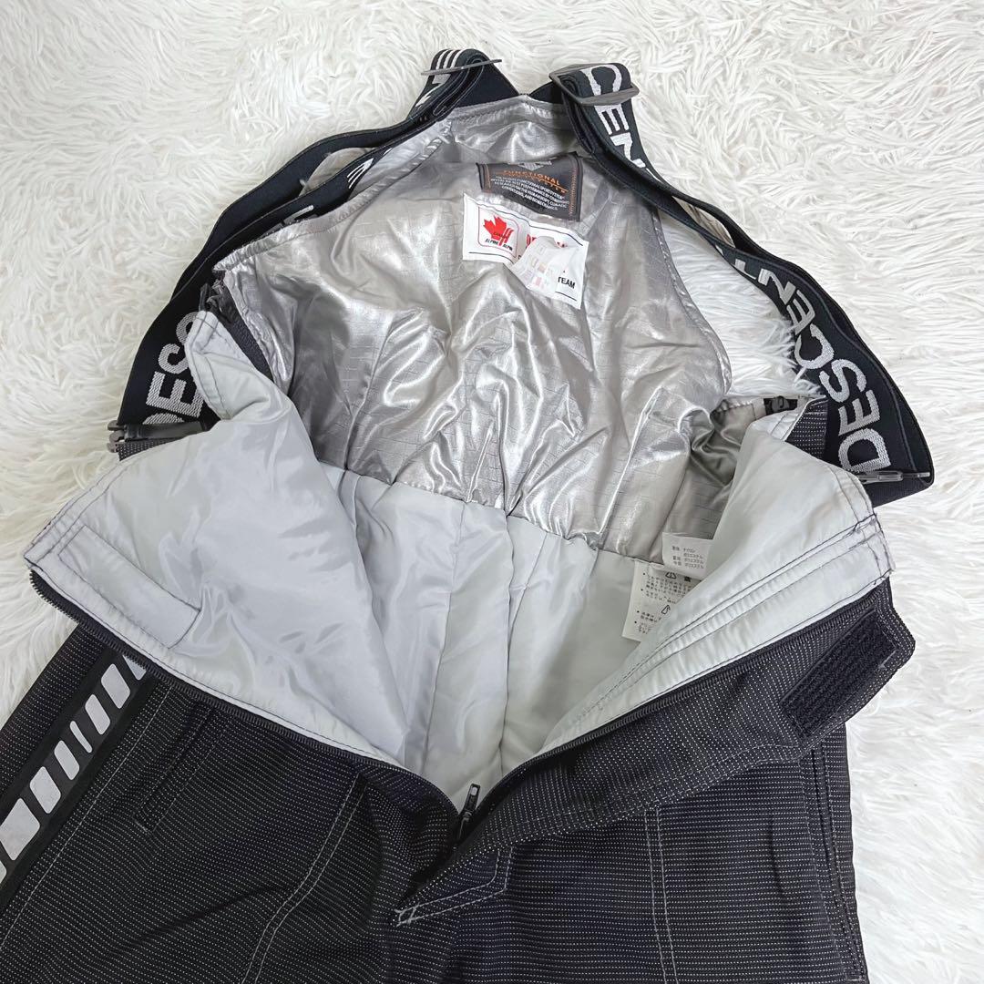 レトロ 90s デサント カナダオフィシャル スキーウェア上下 M相当 メンズS