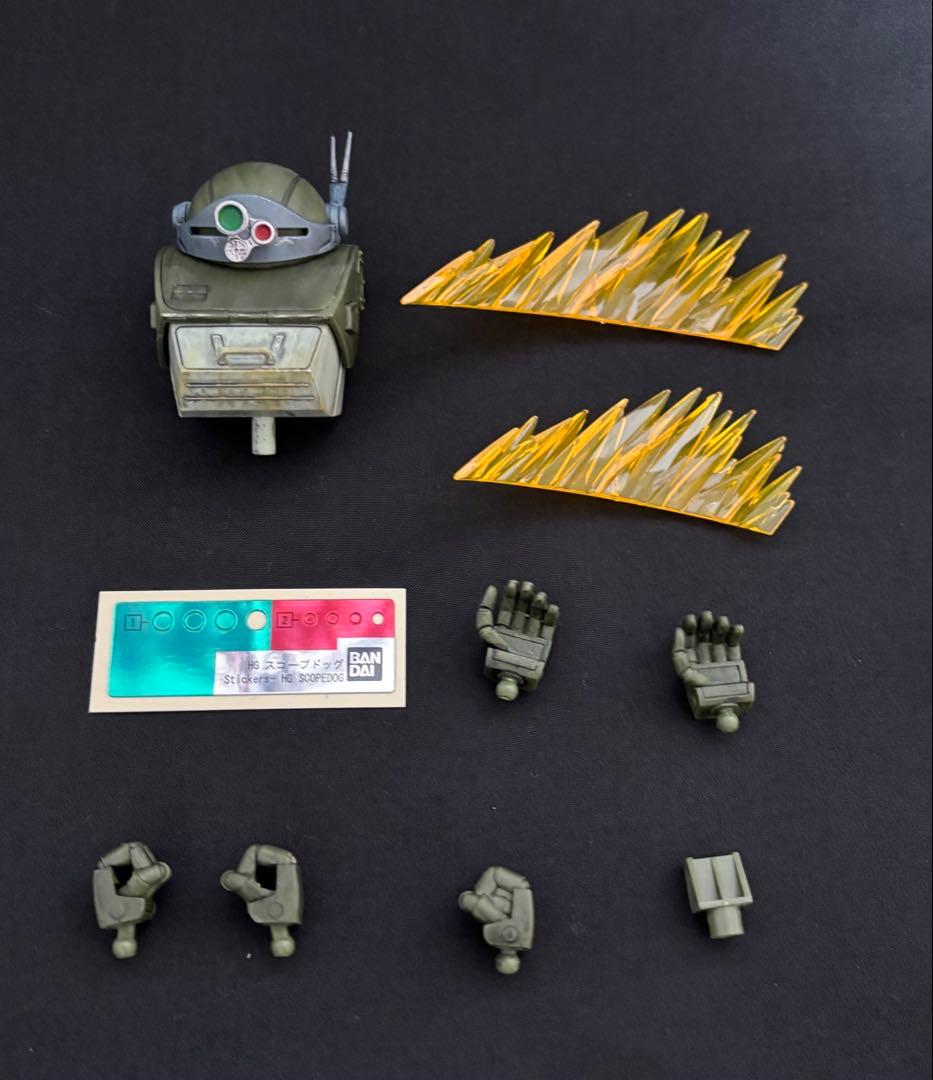 HGスコープドッグ＋拡張パーツセット1 完成品（部分塗装・ウェザリング仕上げ）