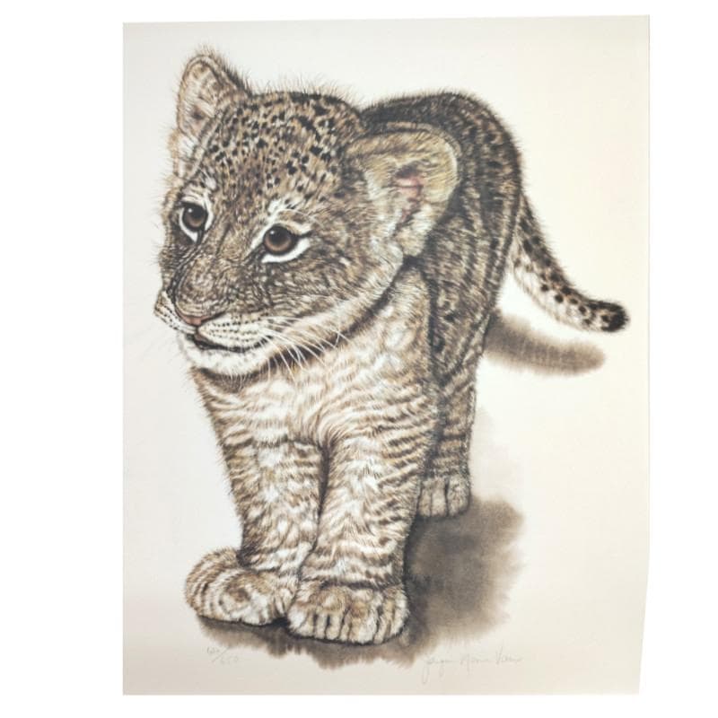 ☆ジャッキーマリーヴォーグ☆「ライオンカブ」オフセットリトグラフ 未使用！