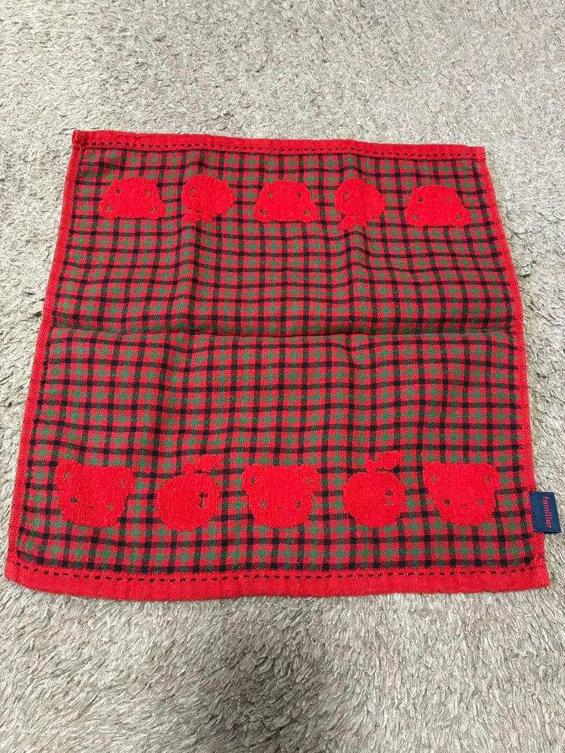 ファミリア familiarタオルハンカチ 6枚セット