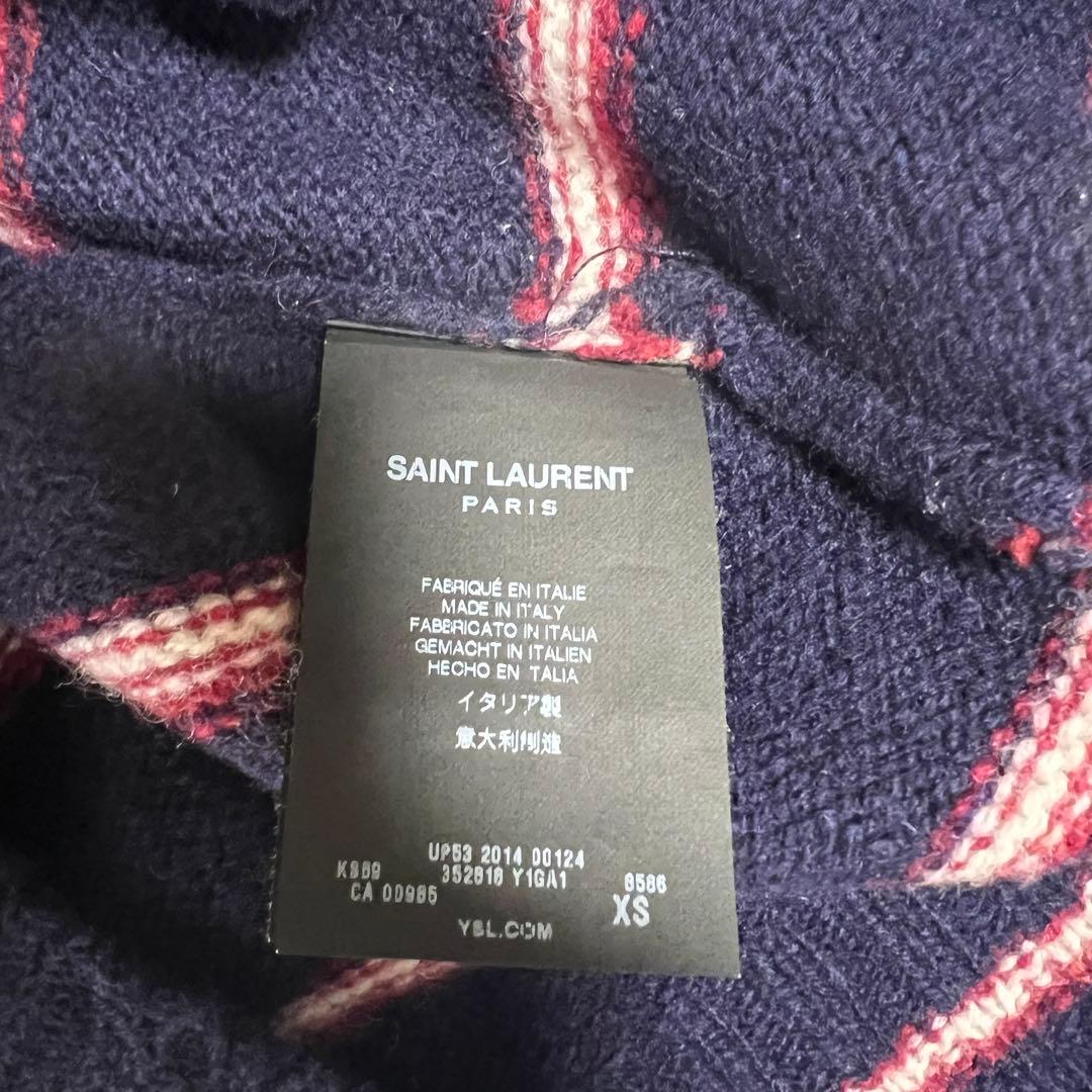 SAINT LAURENT ボーダーニットセーター xs