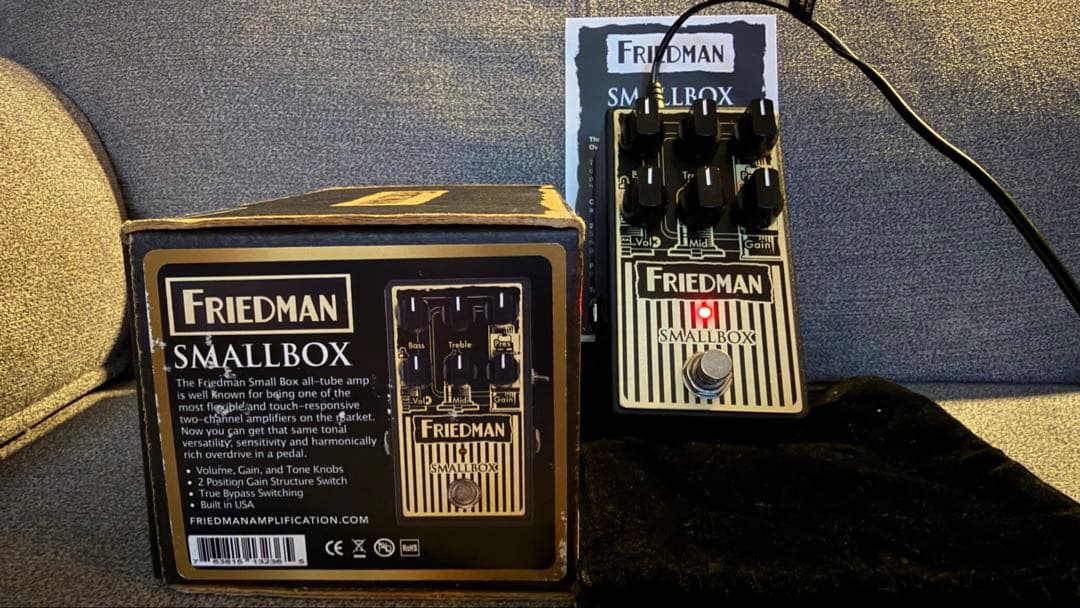 Friedman Smallbox オーバードライブペダル 最終値下げ！！