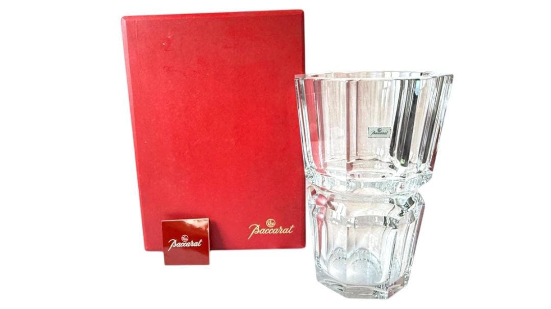 超希少！極美品♡Baccarat バカラ♡花瓶 フラワーベース♡アルクール