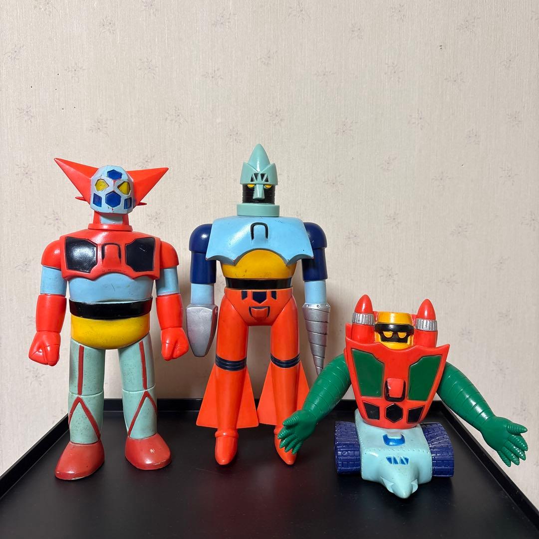 旧バンダイ ゲッターロボ ソフビ スタンダードサイズ