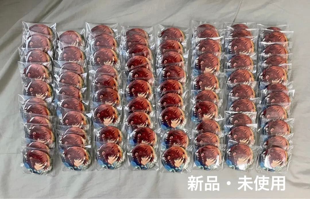 【新品・未使用】三毛縞斑　缶バッジ