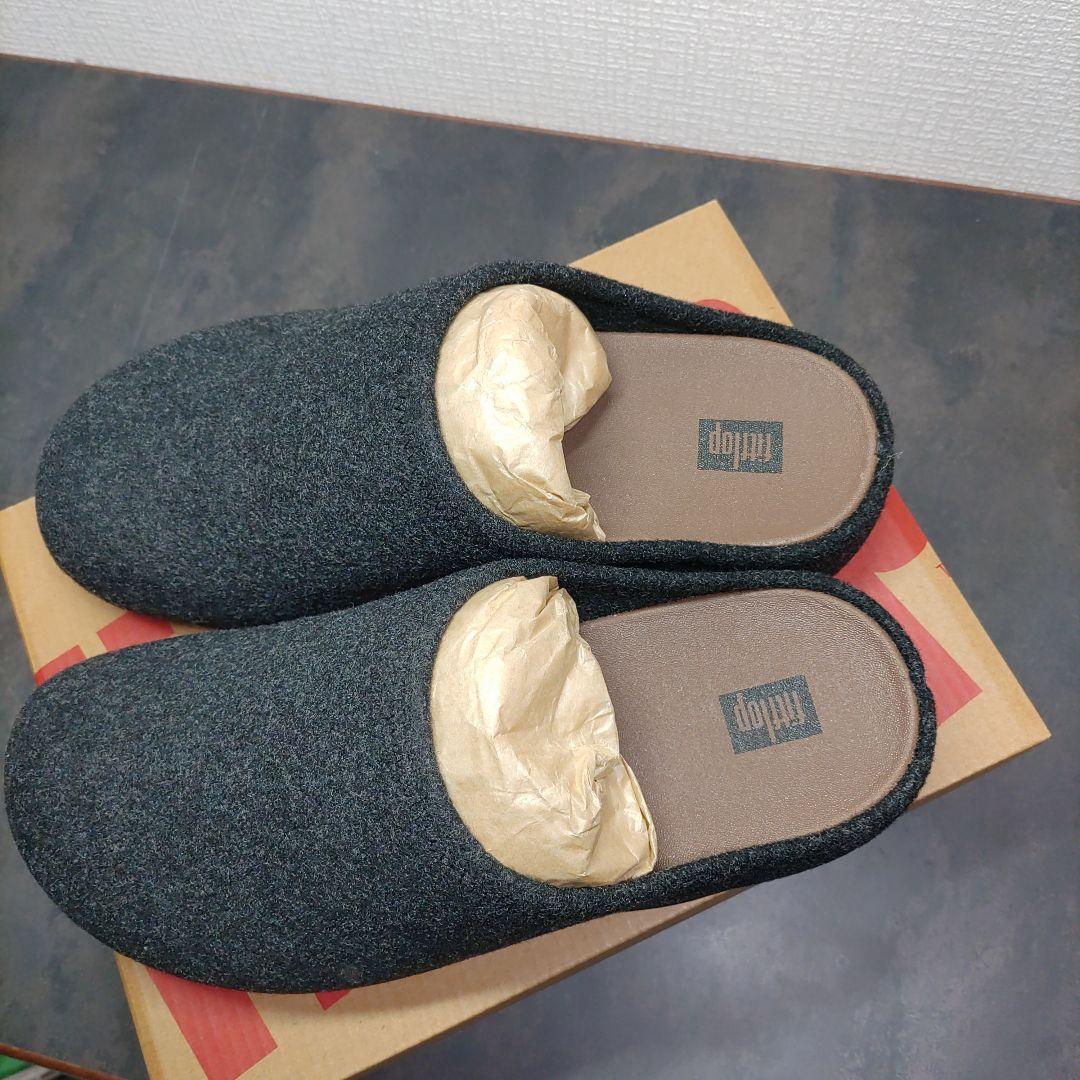 新品 FITFLOP フィットフロップ SHUV FELT サボサンダルブラック